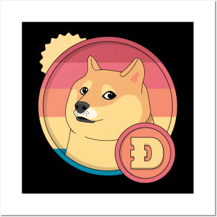 Doge Coin, Hodler Posters and Art